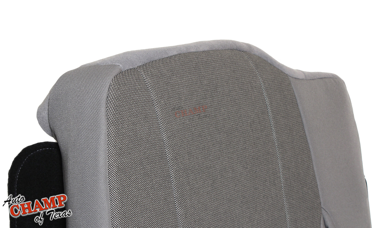 2000-2002 Ford Ranger driver side bottom seat cover gray cloth durable replacement