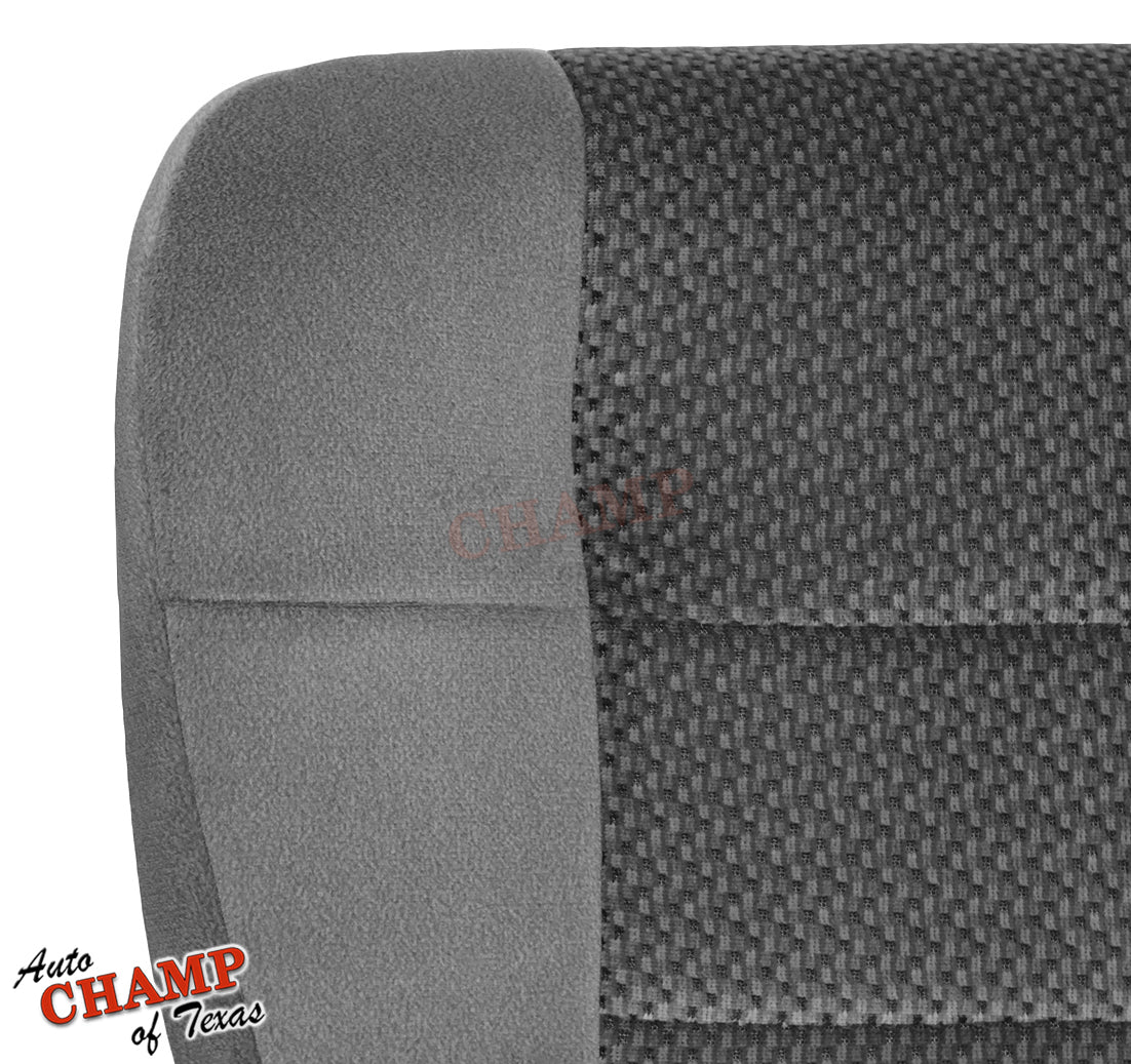 gray bottom driver seat cover ford f150 xlt 2001 2002 extended cab