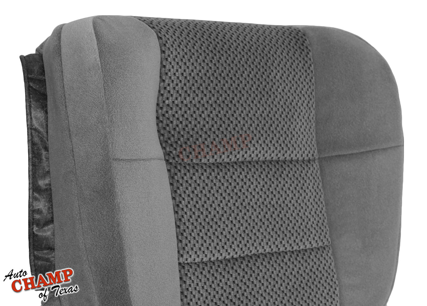 ford f150 driver seat cover 2001 2002 xlt x cab gray bottom cloth