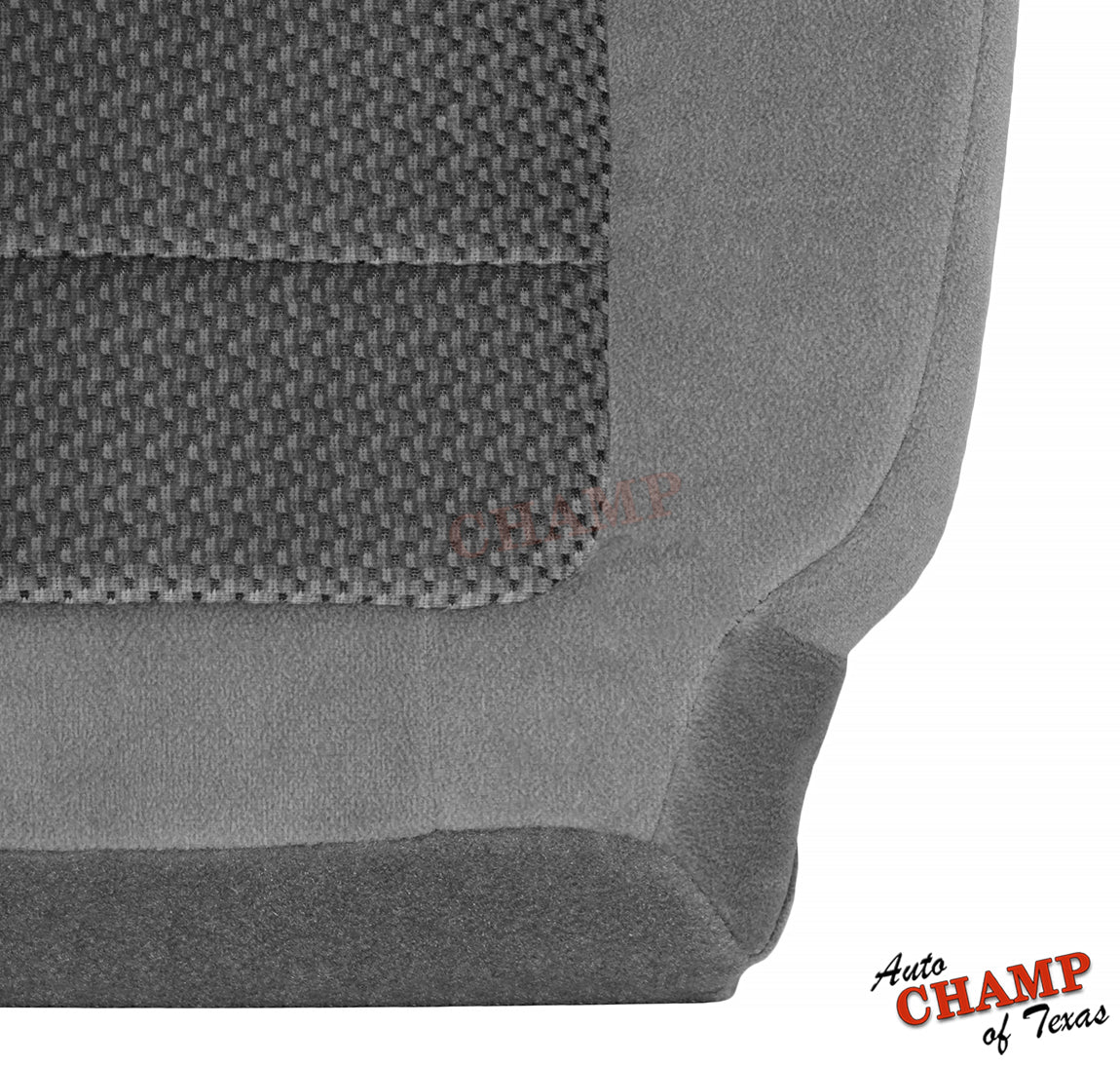 gray cloth driver seat 2001 2002 ford f150 x cab bottom cover
