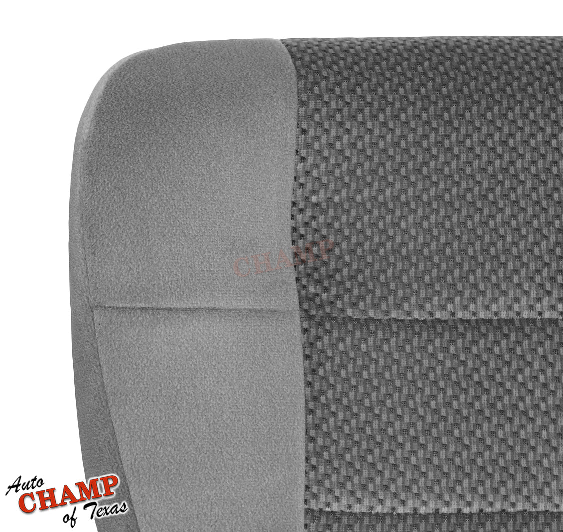 bench seat bottom cover gray cloth driver side 2001 ford f150 x cab