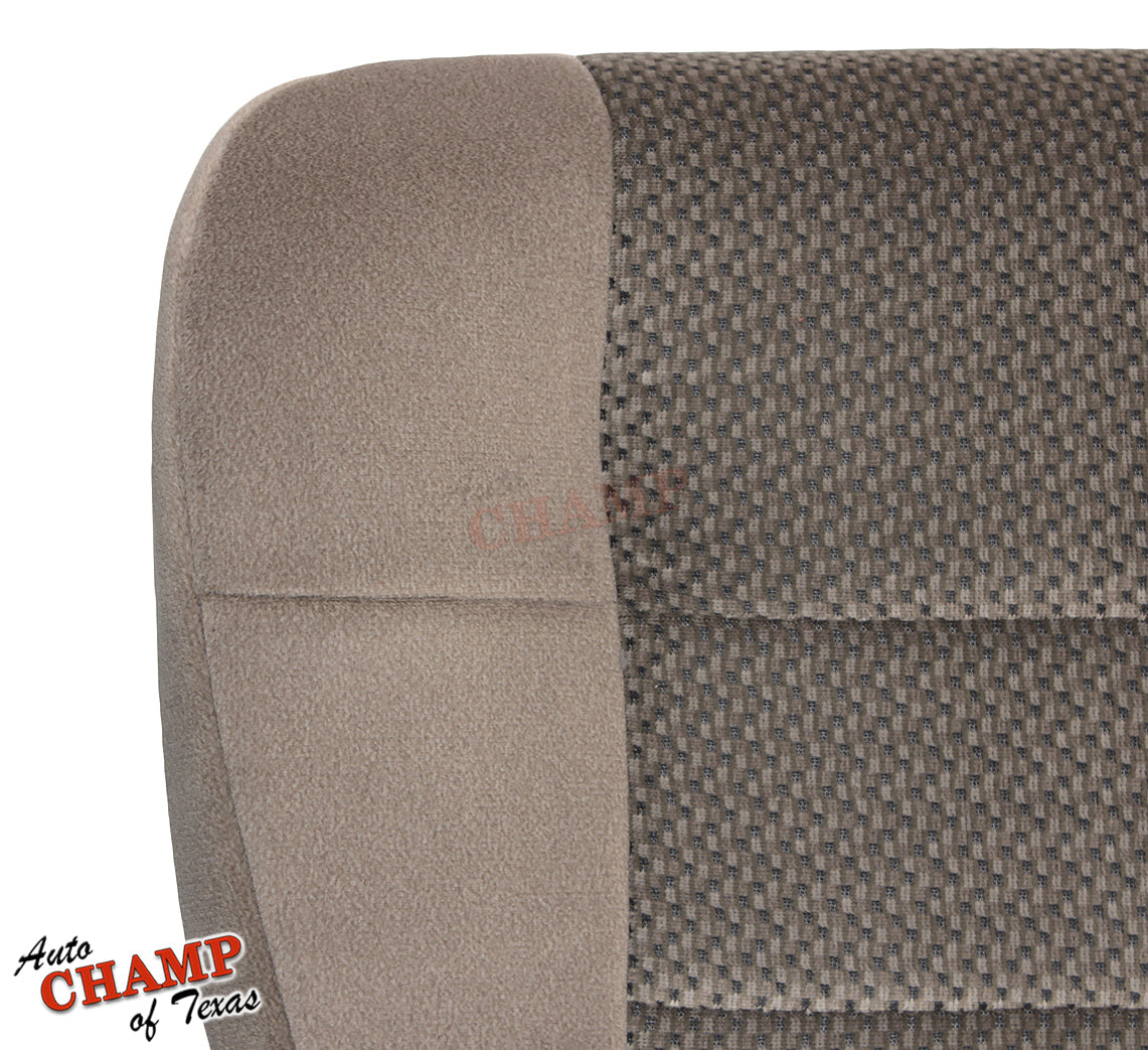 bench seat bottom cloth cover tan driver side ford f150 2001 super cab