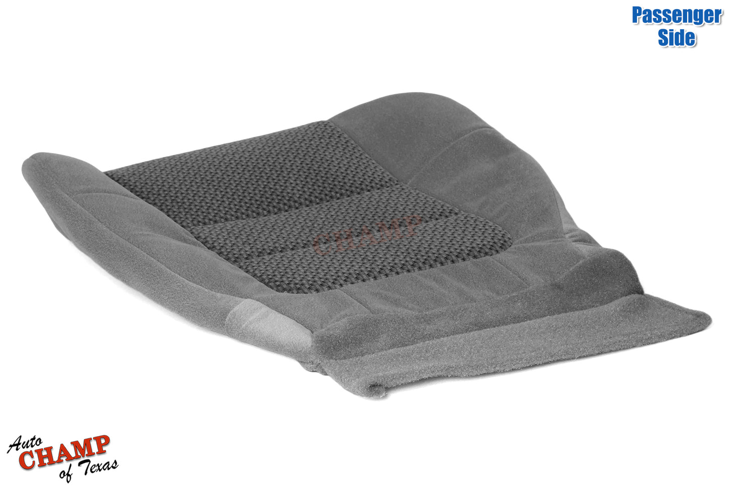 passenger cloth seat cover ford f150 xlt 2001 2002 gray x cab