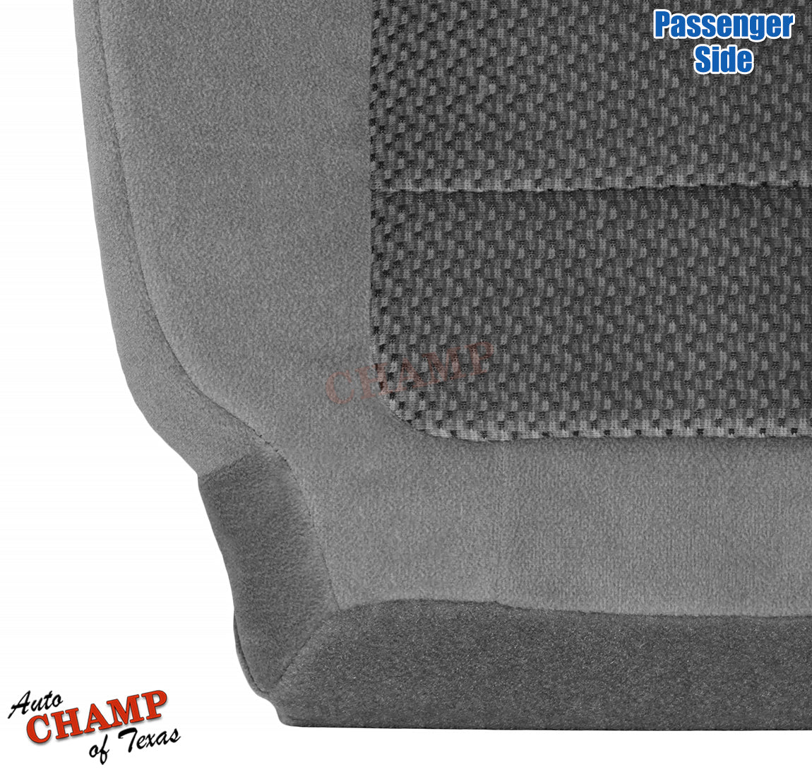 ford f150 2001 2002 xlt x cab gray cloth seat cover passenger side