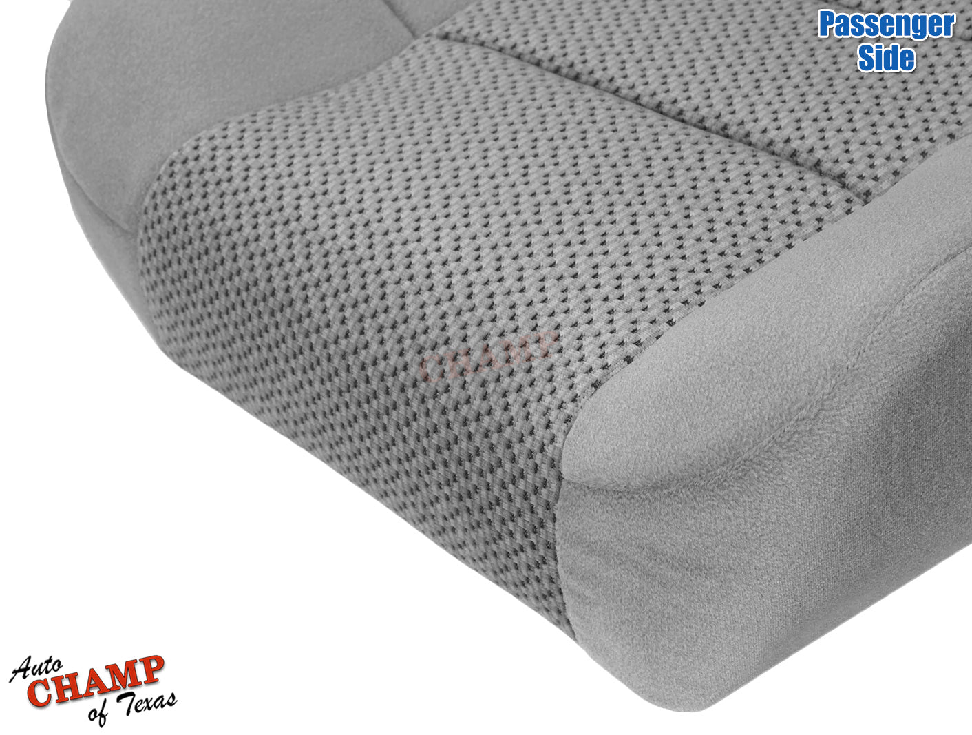 2001 ford f150 super cab gray cloth passenger seat cover x cab