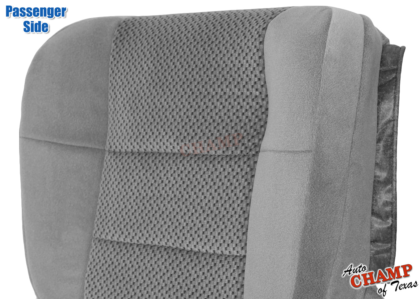 2001 ford f150 extended cab gray passenger seat cover cloth x cab