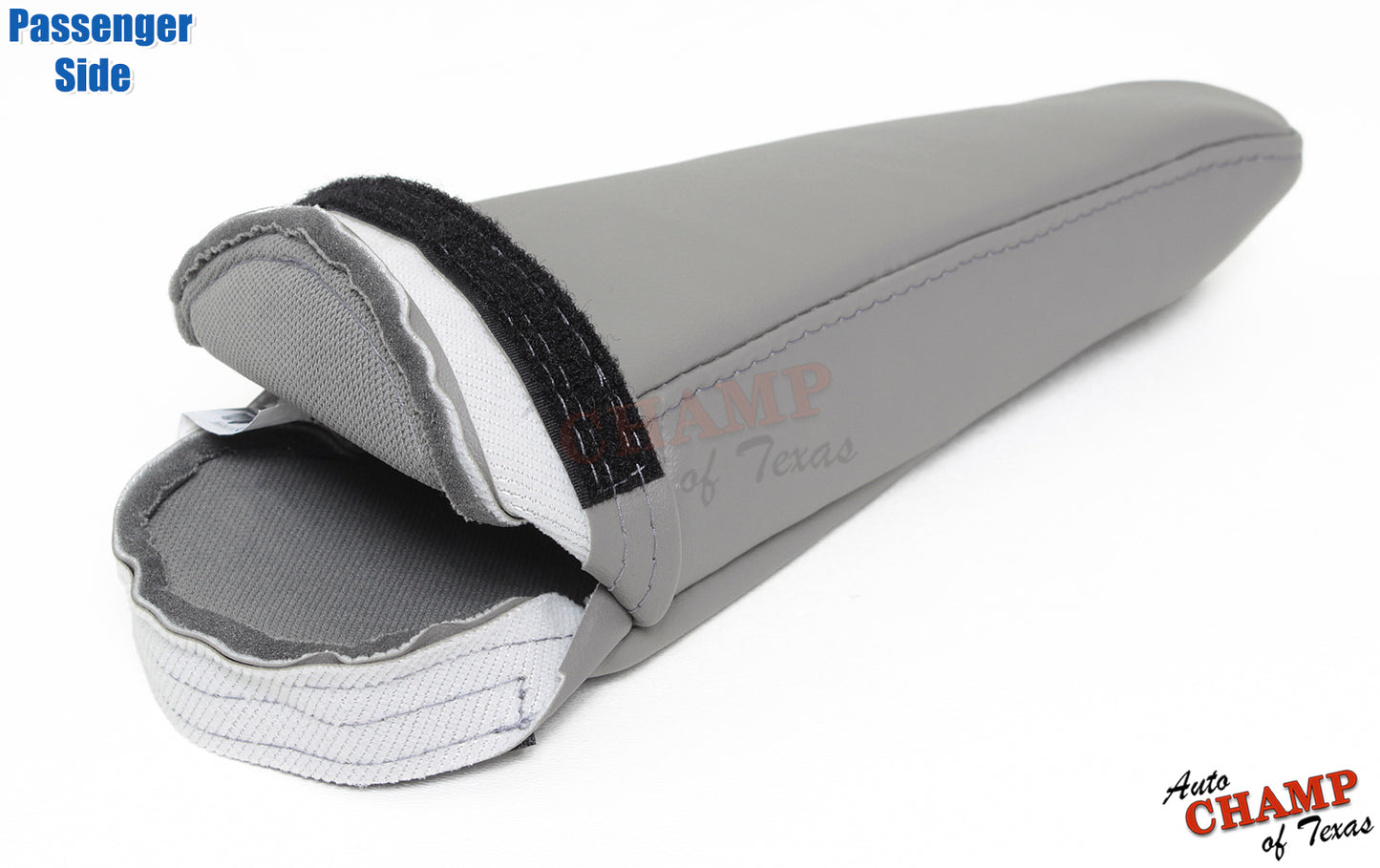 2000-2004 Tundra Limited SR5 passenger side armrest cover gray replacement with velcro closure