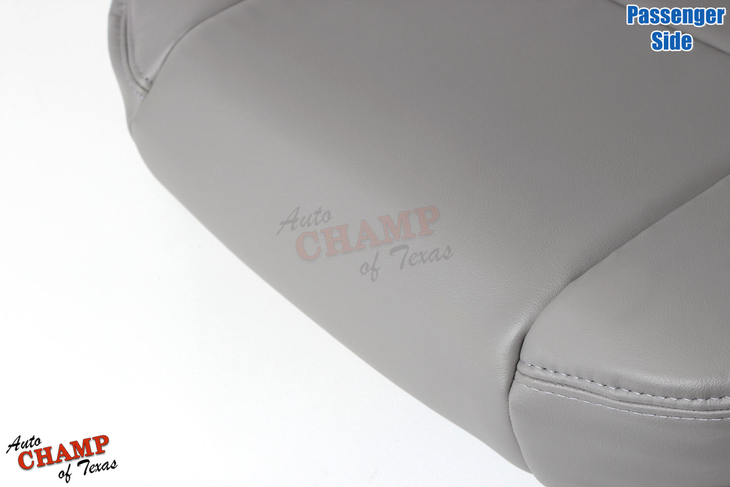passenger bottom seat cover gray leather 2000 2004 toyota tundra sr5 limited