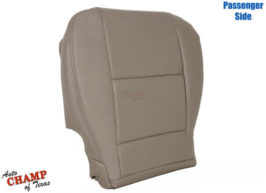 sequoia seat base leather cover oak tan fit