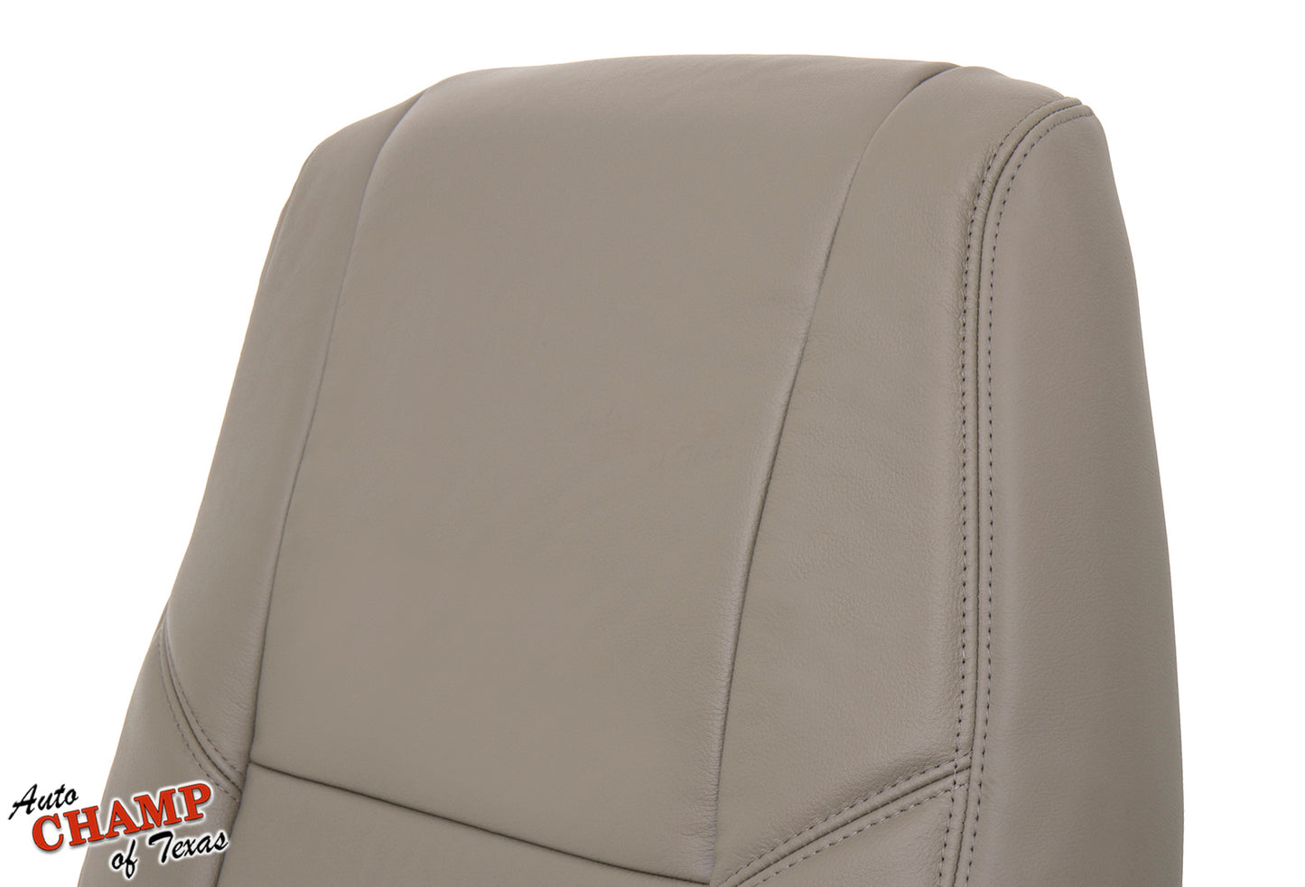 sequoia seat cover leather lean back factory oak tan