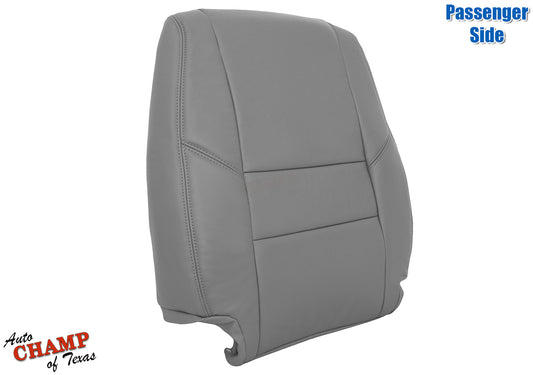 gray passenger side leather seat cover replacement for 2000-2004 tundra sequoia
