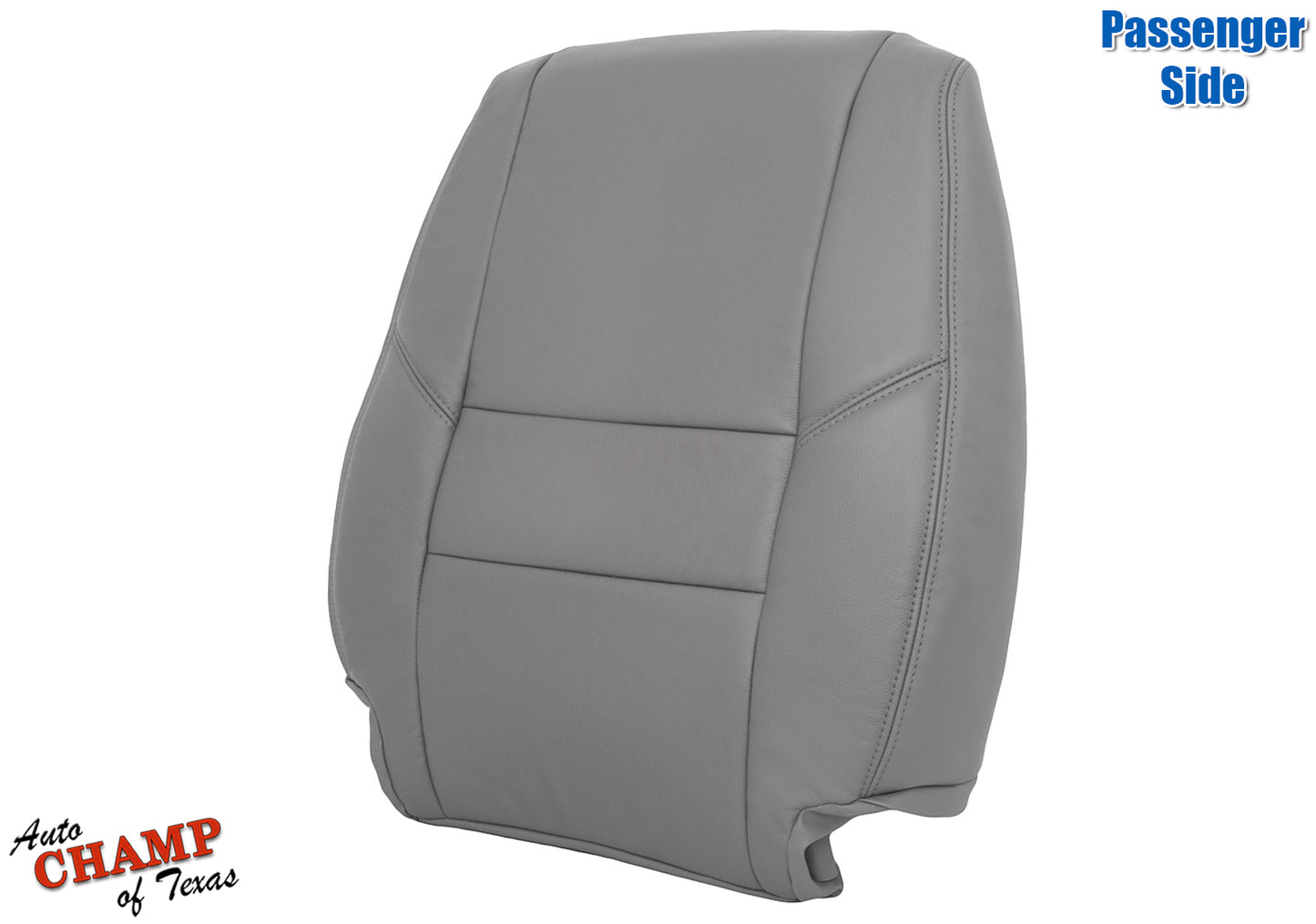 2000 2004 toyota tundra sequoia passenger seat cover gray leather backrest