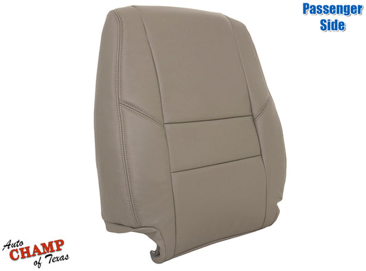 toyota sequoia leather lean back seat panel tan