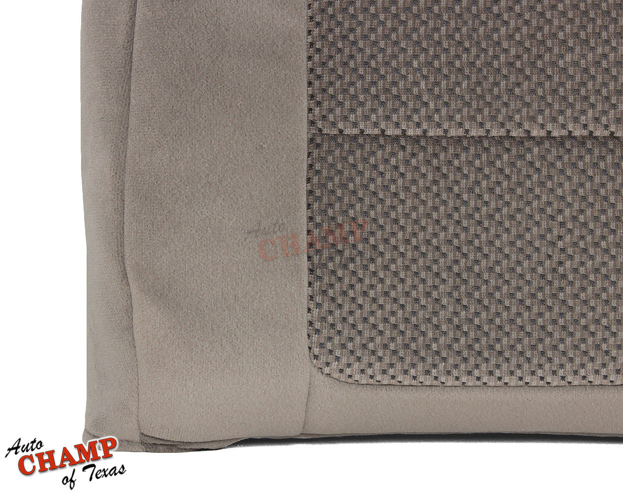 2001 ford f-250 xlt crew cab driver lean back tan cloth oem seat cover