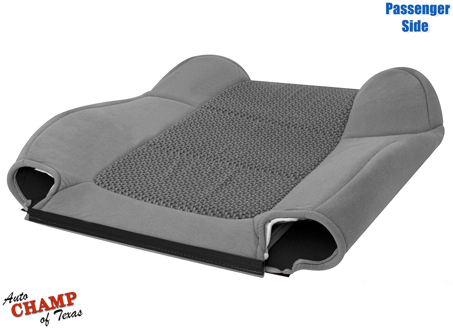 passenger side lean back seat cover gray ford f150 2003