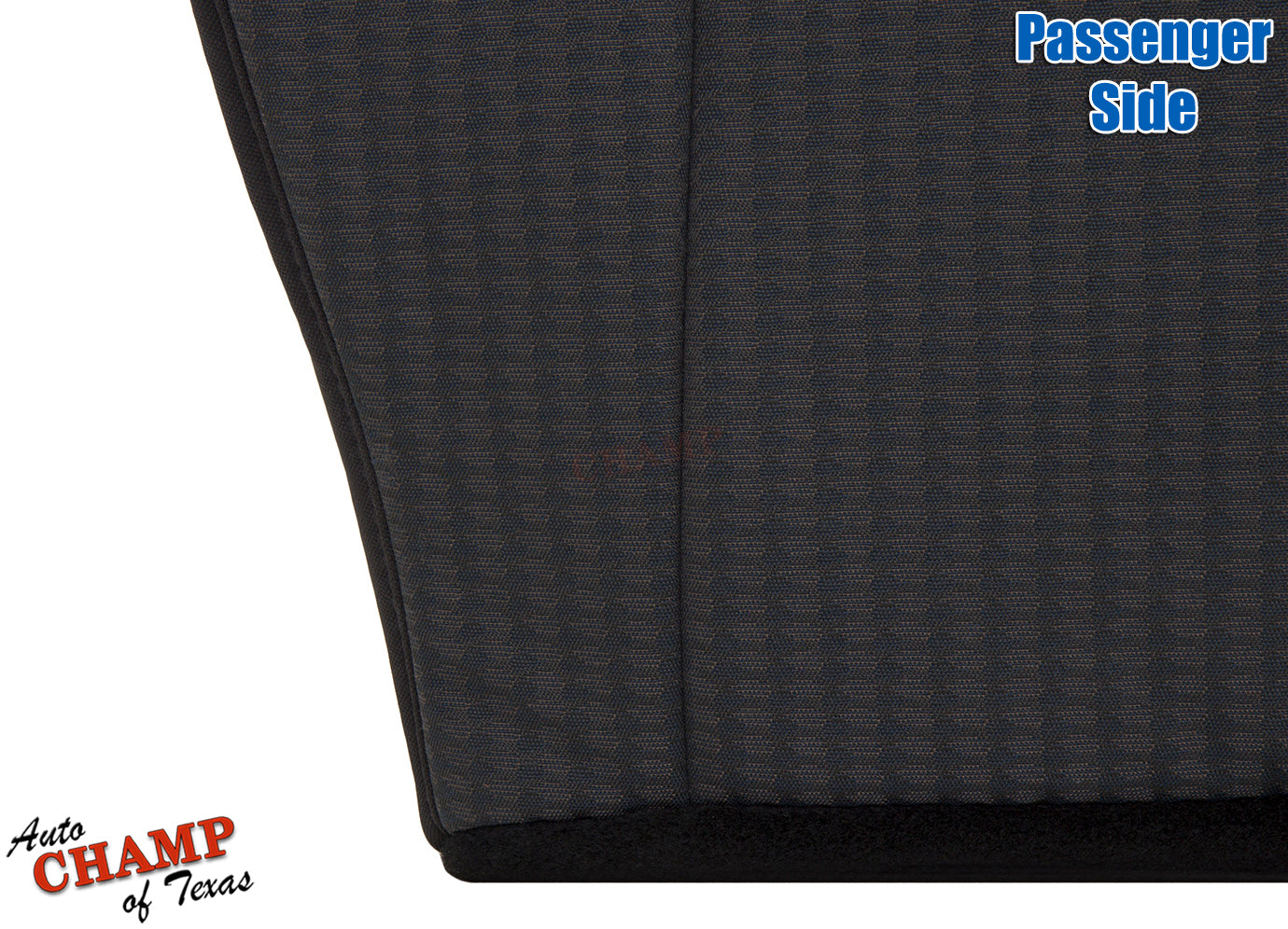 cloth passenger seat bottom cover 2002 2004 jeep liberty dark gray