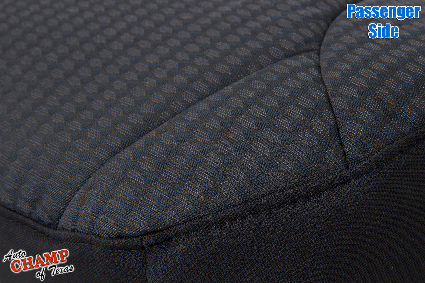 passenger side bottom seat cover jeep liberty cloth 2002 2004 gray