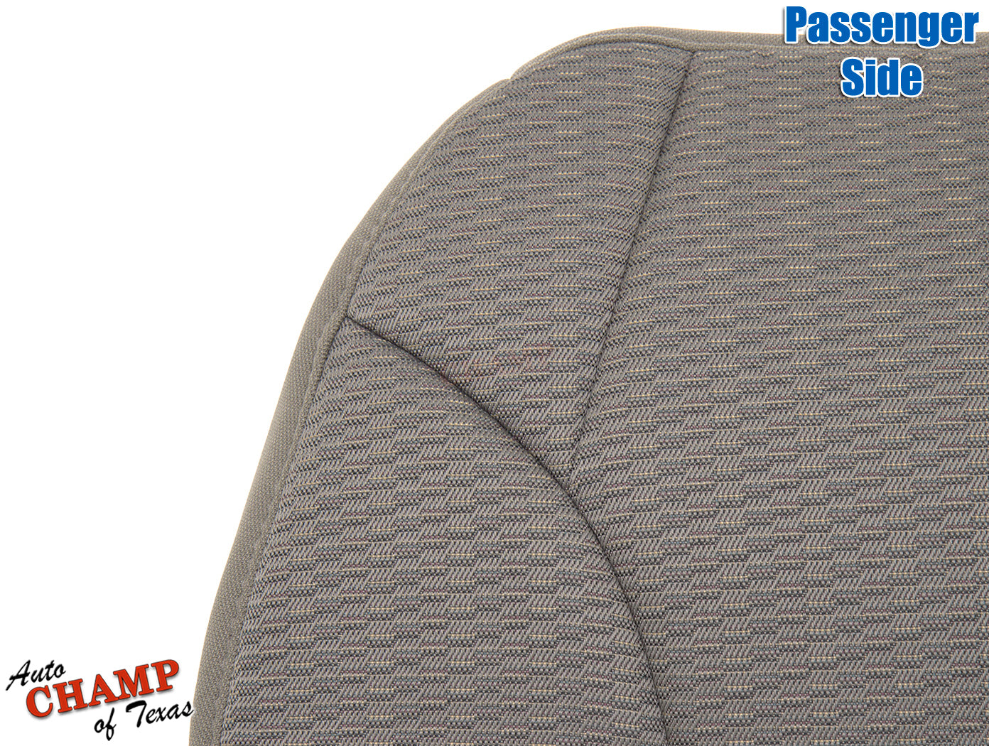 2002-2004 Jeep Liberty passenger side bottom seat cover taupe tan replacement
