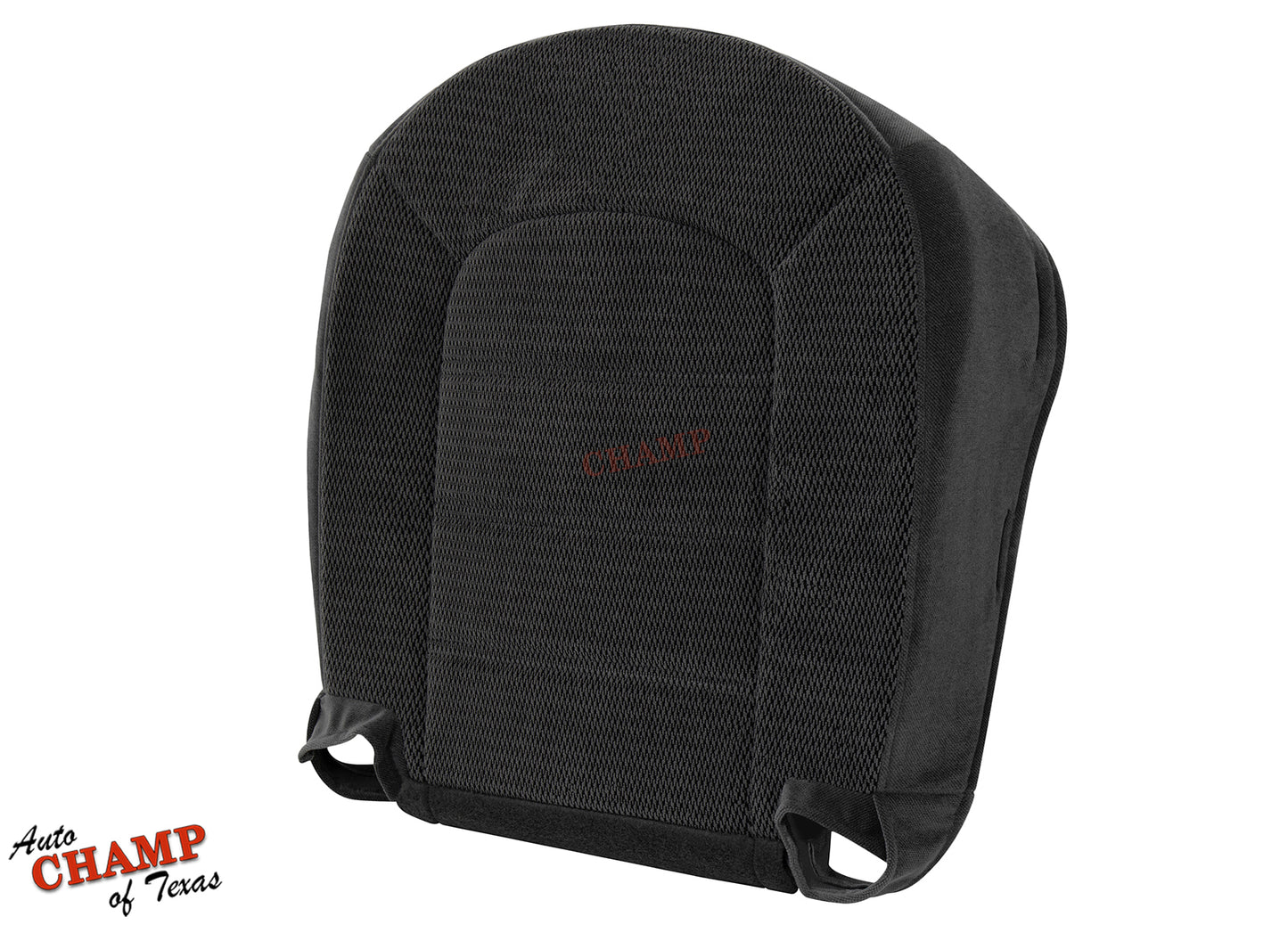 02 03 04 05 ford explorer xlt driver side bottom seat cover gray cloth side angled view replacement auto champ texas
