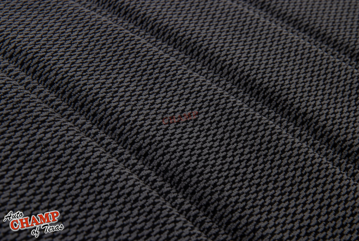 2002 2003 2004 2005 ford explorer xlt driver seat cover closeup textured gray cloth material