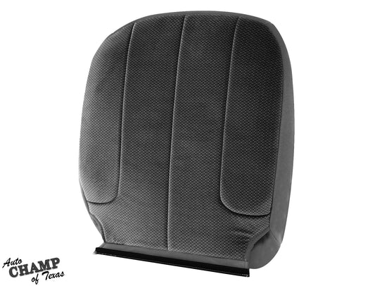 2002 2003 2004 2005 dodge ram driver lean back seat cover taupe cloth angled