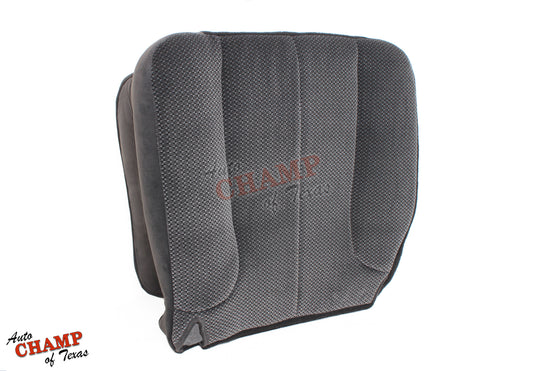 driver cloth cushion cover 2003 2005 dodge ram 3500 slt dark gray seat base