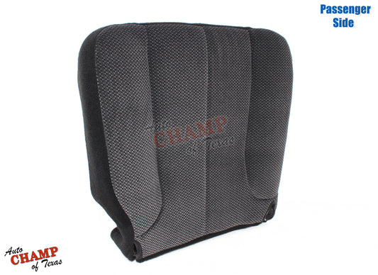 2003 2005 dodge ram 3500 slt seat cover passenger cloth bottom dark gray