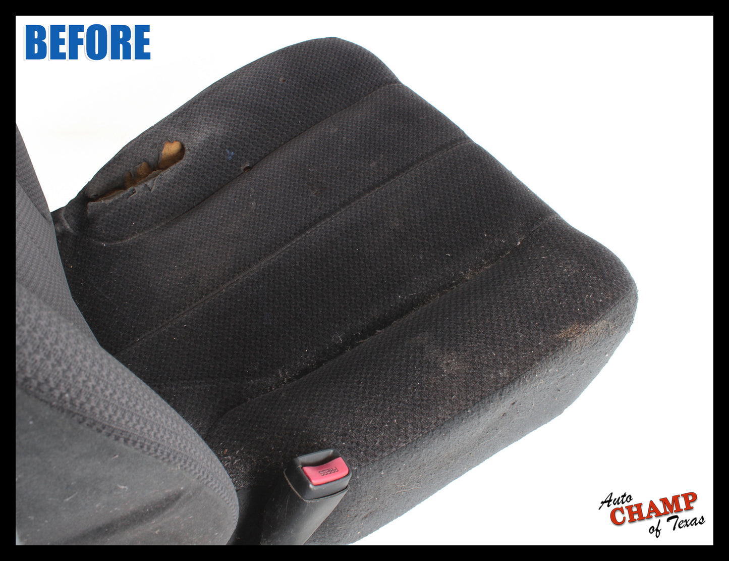 2003 2005 dodge ram 3500 slt passenger seat bottom before replacement dark gray
