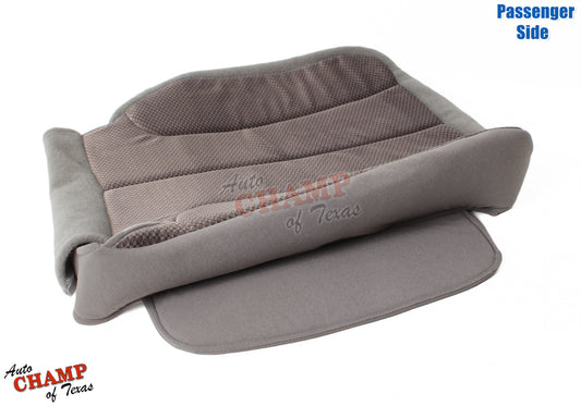 ram 3500 slt seat cover tan cloth 2003 2005 passenger cushion bottom