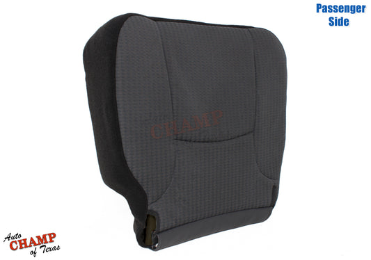 dark slate cloth seat bottom driver side dodge ram 2002 2005 truck