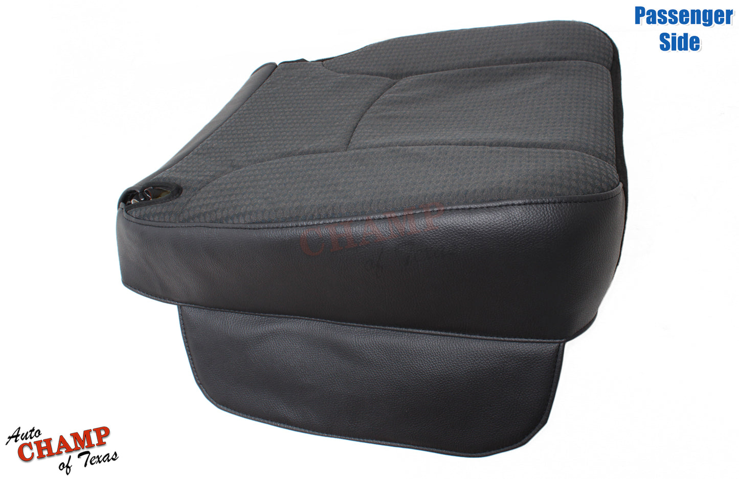 cloth seat bottom cover driver dark gray dodge ram 2002 2005 truck