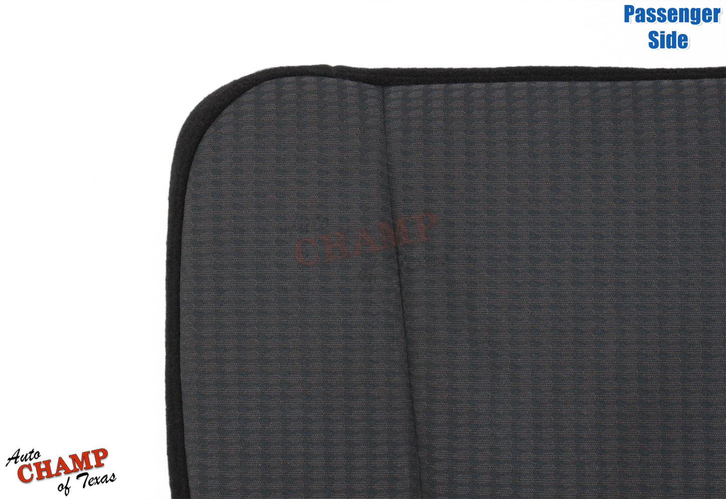 oem match bottom seat cloth cover dodge ram 2002 2005 dark gray