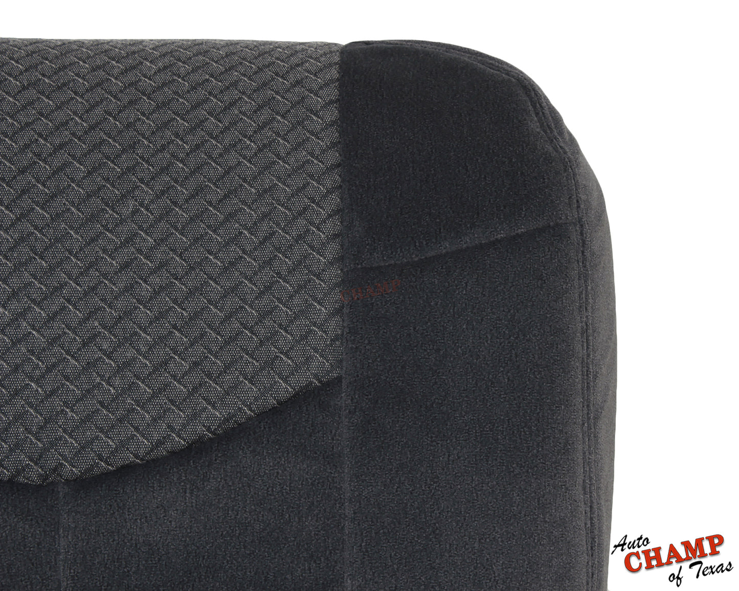 2002 2003 chevy avalanche driver seat backrest cover gray cloth replacement
