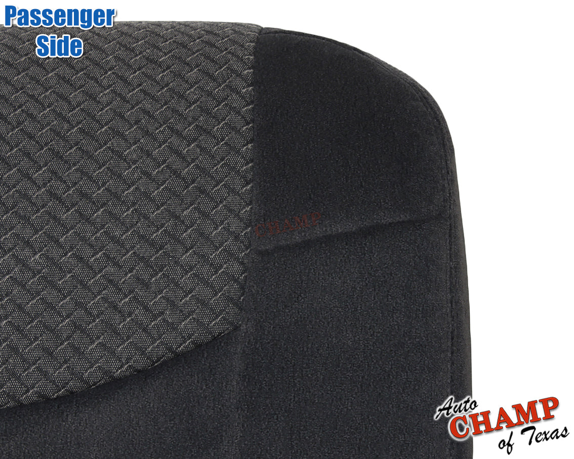 2007 2013 toyota tundra passenger seat cover black cloth replacement