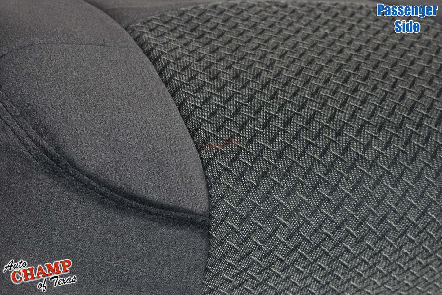 2002 chevy avalanche passenger bottom seat cover gray cloth oem style fit