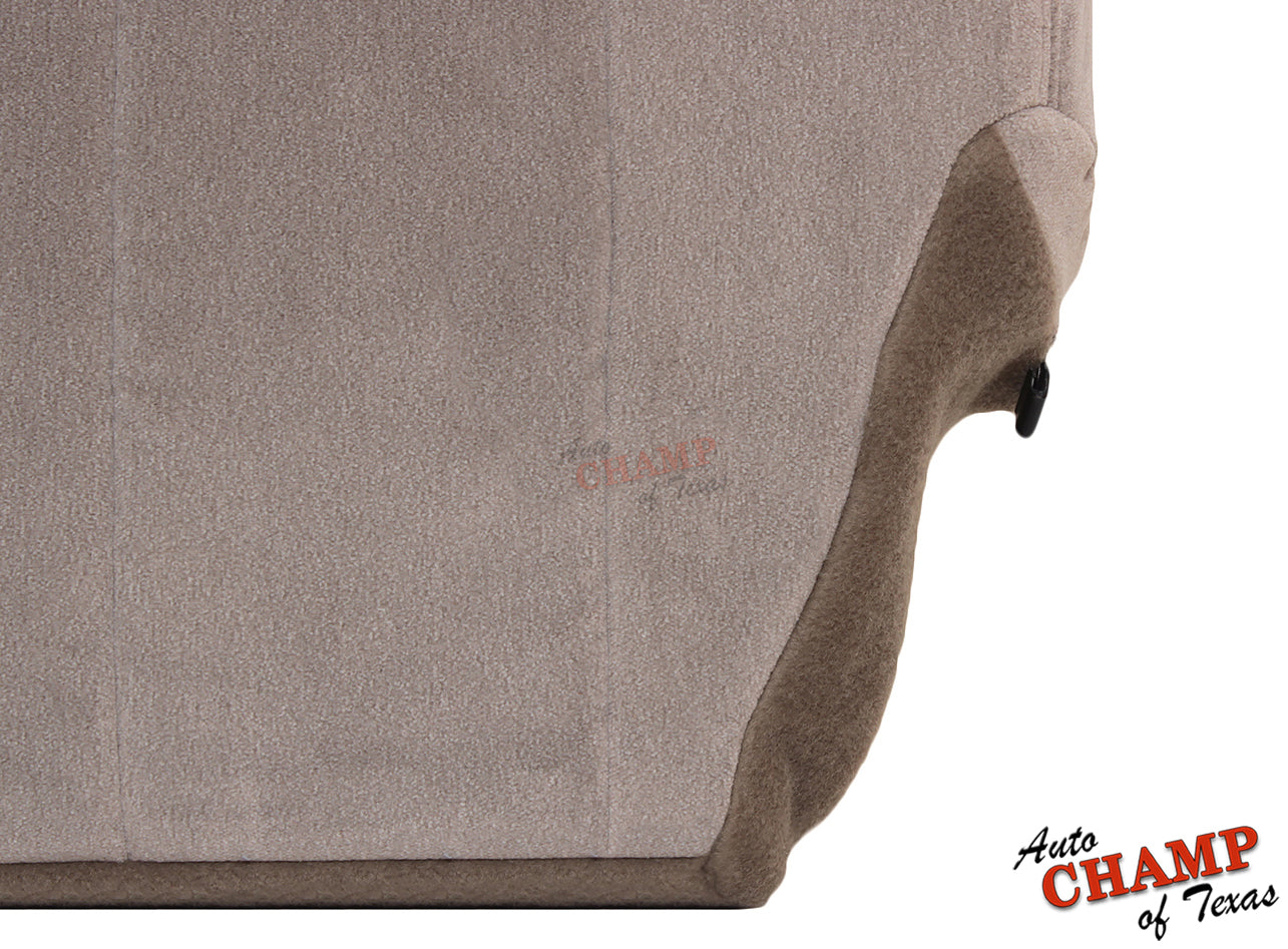 2002 chevy avalanche driver seat cover replacement lower view dune tan cloth