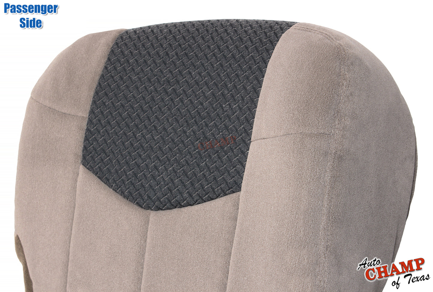 2002 2003 2004 chevy avalanche passenger seat cover gray cloth replacement