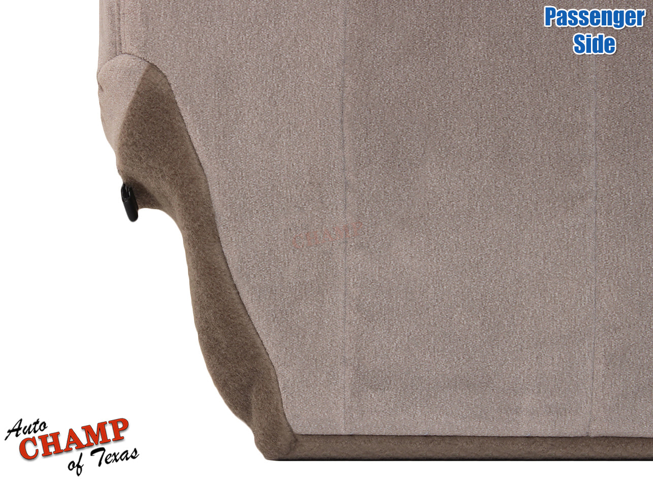 2015 2019 chevy avalanche passenger seat back dune tan cloth