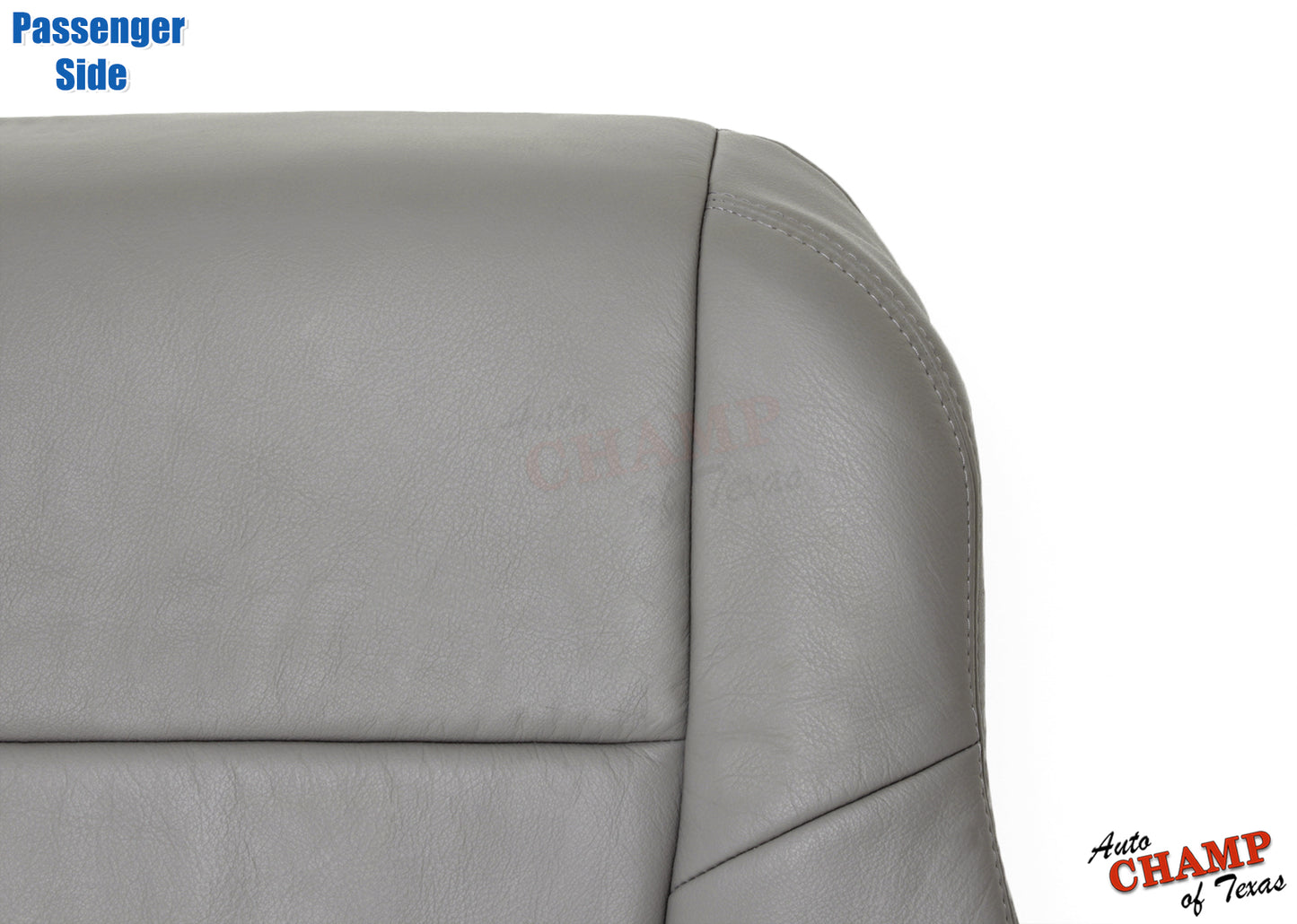 gray leather backrest cover for 2003 2007 honda accord