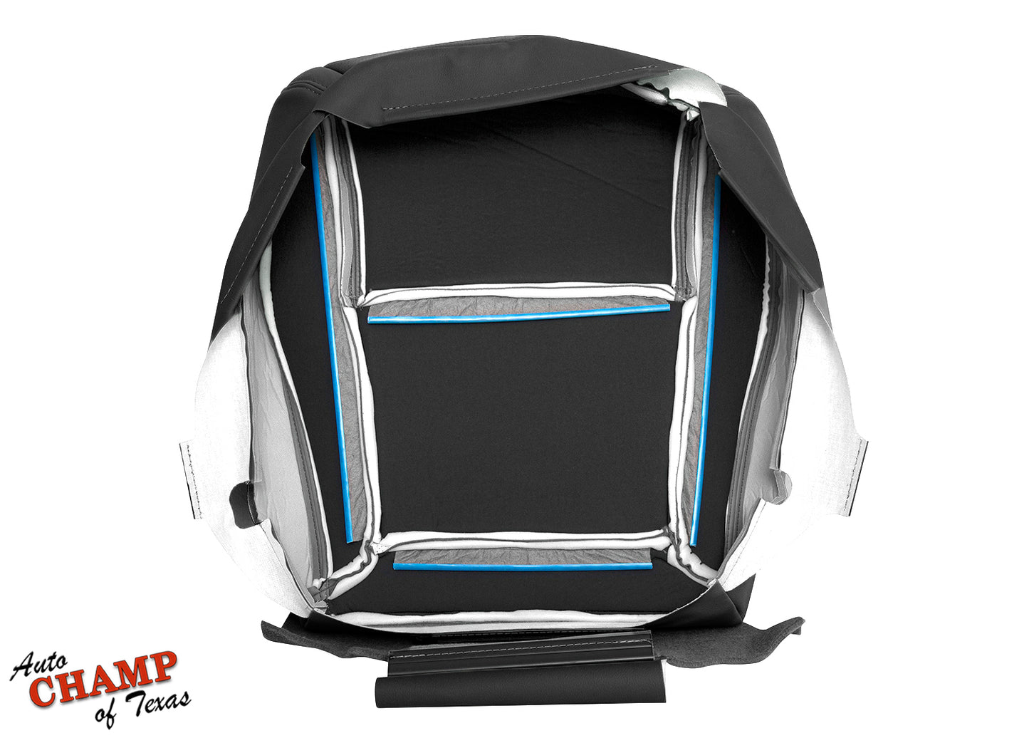 black leather bottom seat cover 2003 honda pilot passenger fit