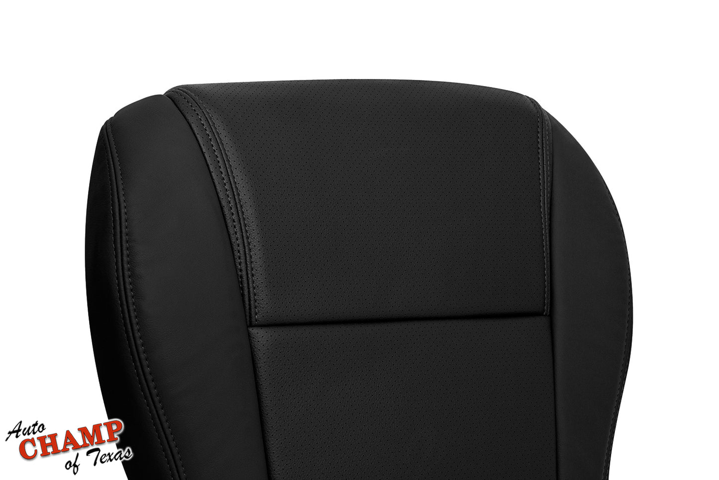 passenger leather cushion perforated black seat cover honda pilot