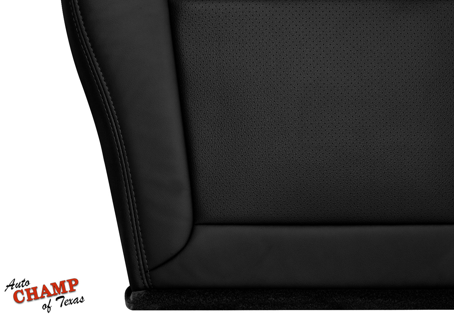 2005 honda pilot black leather passenger cushion perforated base