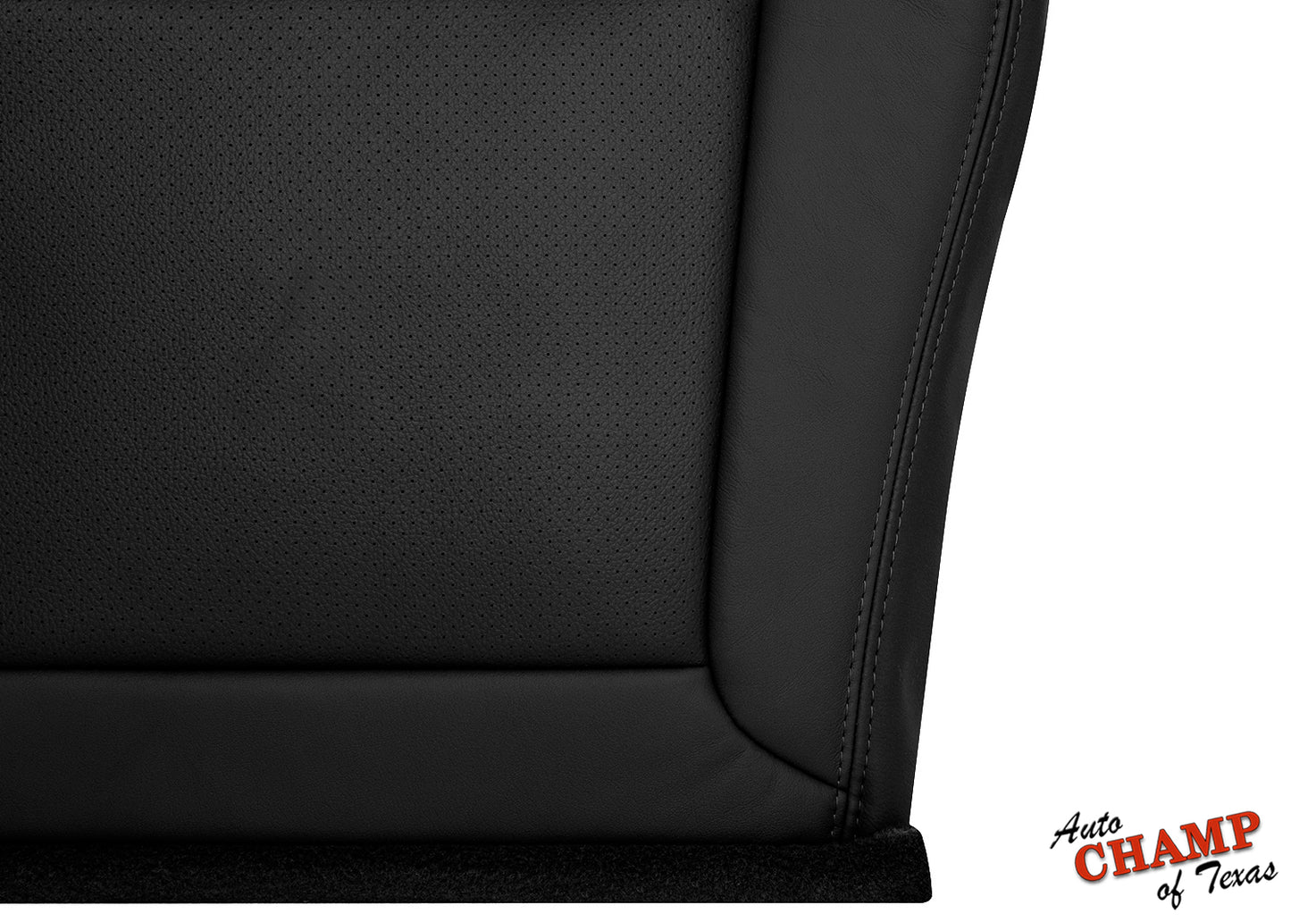 perforated seat base passenger black cushion honda pilot 2003