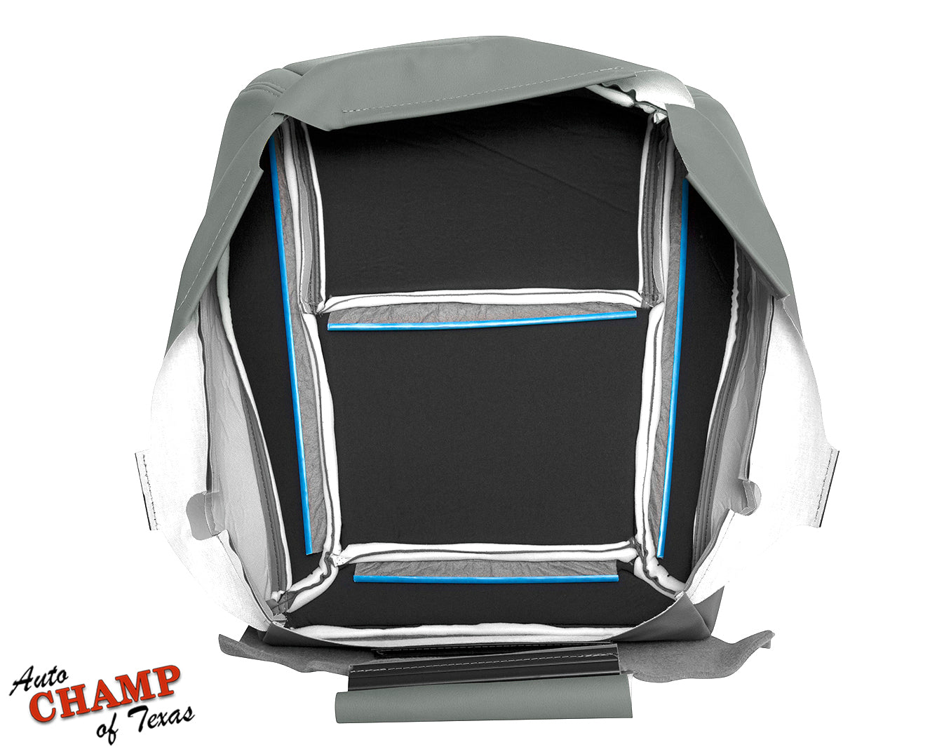 2003 honda pilot gray bottom seat cover perforated
