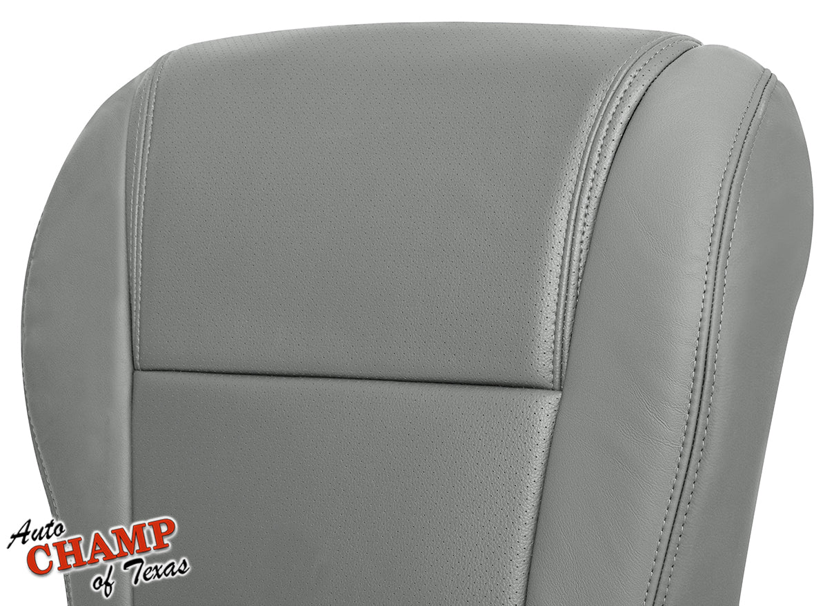 2005 honda pilot gray bottom seat cover perforated