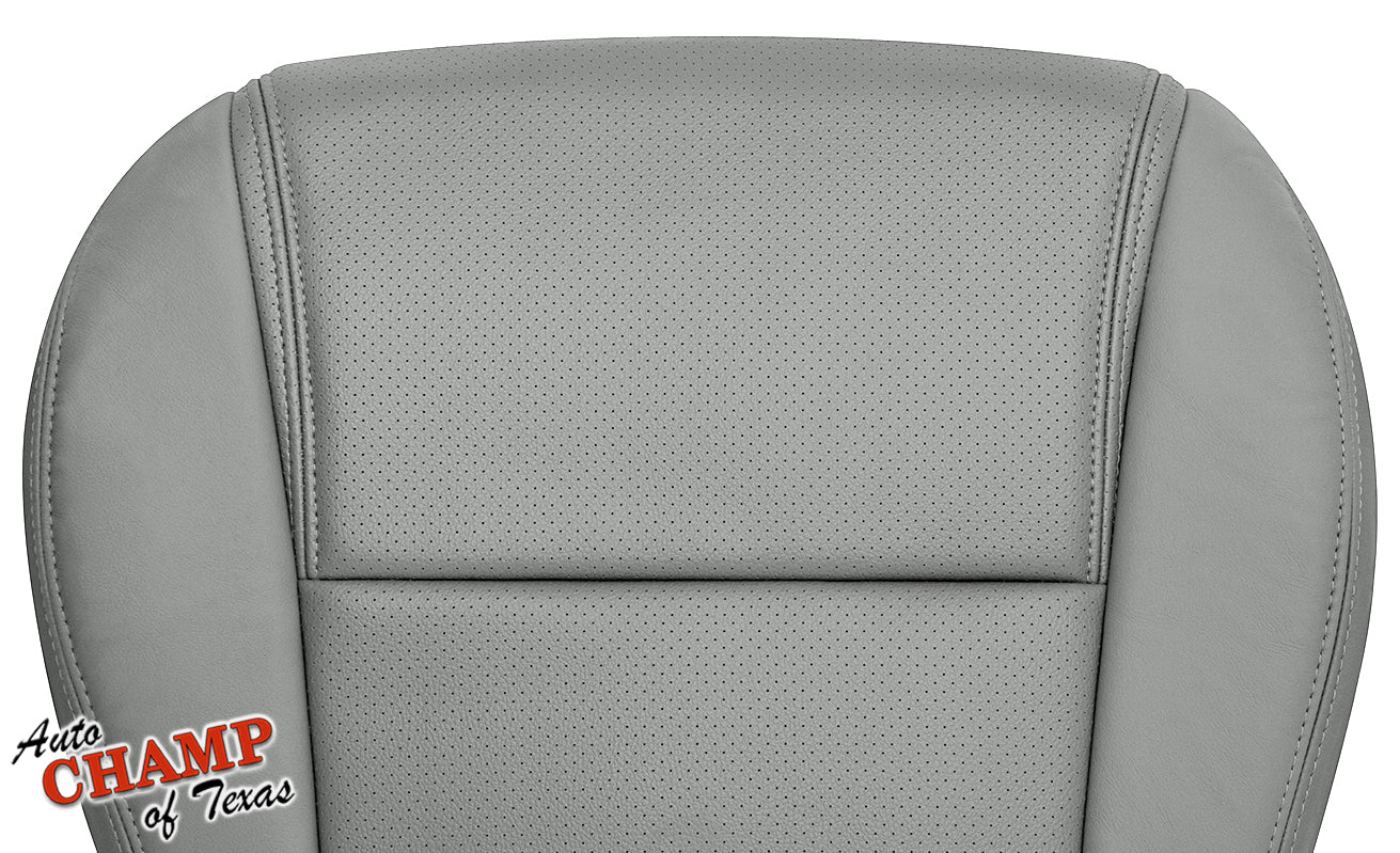 2004 honda pilot gray bottom seat cover perforated