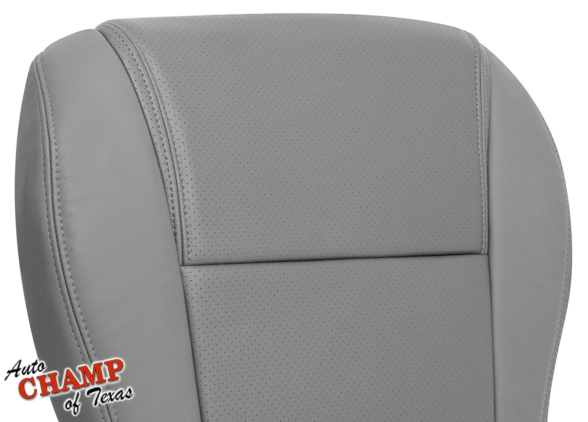 2003 honda pilot gray bottom seat cover perforated