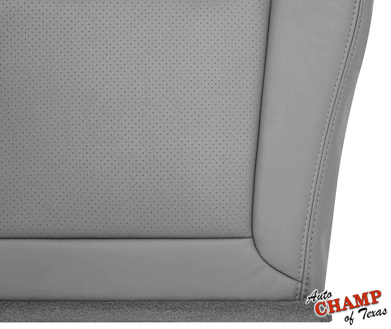 2004 honda pilot gray bottom seat cover perforated