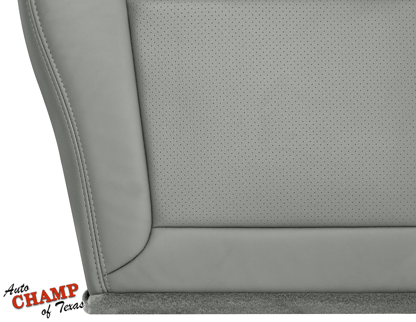 2003 honda pilot gray bottom seat cover perforated