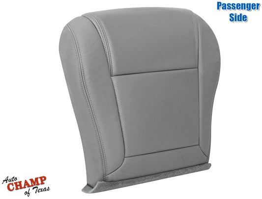 gray perforated leather passenger side seat cover for honda pilot replacement